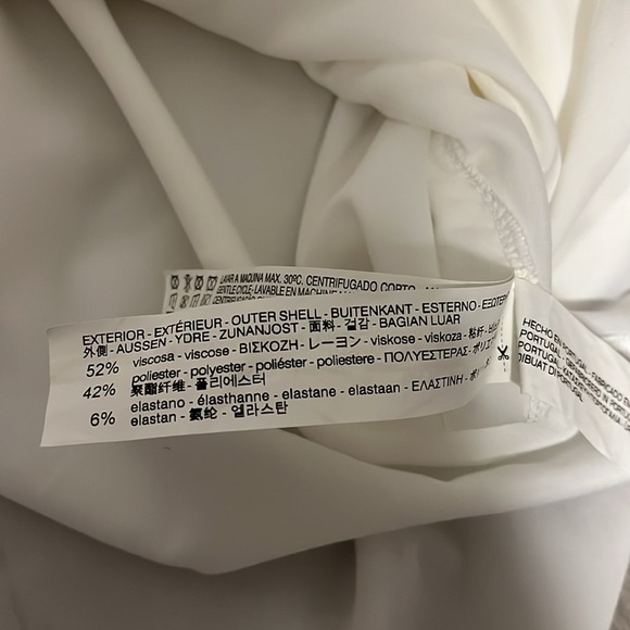 ZARA Love Story Lightweight Crop Sweater Top Metallic, Size S - Picture 10 of 11